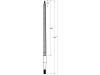 SHW Frontladerzinken 810 mm M 22 x 1,5 spitz, gerade für Baas/Trima, Bressel, Weidemann, 18802