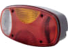 Hella® Schlussleuchte "Cargoluna" quadratisch, rechts, senkrecht, 122 x 225 x 73 mm, P21W; R10W, Schlusslicht; Bremslicht; Blinklicht; Rückfahrlicht; Rückstrahllicht, 2VP 343 640-267