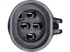 Hella® Schlussleuchte quadratisch, links/rechts, P21W; P21W / 5W, Schlusslicht; Blinklicht; Bremslicht; Rückstrahllicht, 2VA 006 356-101