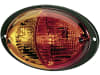 Hella® Schlussleuchte oval, rechts, 140 x 98 x 75 mm, P21W; P21W / 5W, Schlusslicht; Bremslicht; Blinklicht, 2SD 343 130-167