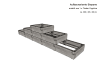 JUWEL Hochbeet Timber ERGOLINE nordic wood 125 x 40 x 185 cm Kunststoff mit hochwertiger Holzoptik