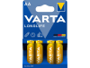 VARTA Longlife AA 4er Blister Batterien
