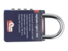 ABUS Zahlenschloss 145 color 145/40 Color Rainbow Kofferschloss, Spindschloss, Aluminium-Vorhängeschloss, individuell einstellbarer Zahlencode, Level 3