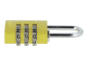 ABUS Zahlenschloss 145 color 145/20 Color Rainbow Kofferschloss, Spindschloss, Aluminium-Vorhängeschloss, individuell einstellbarer Zahlencode, Level 3