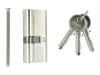 ABUS Buffo Türzylinder 30/40 PZ-Schloss, Profilzylinder, Schließzylinder mit 3 Schlüsseln