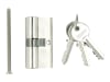 ABUS Buffo Türzylinder 30/30 PZ-Schloss, Profilzylinder, Schließzylinder mit 3 Schlüsseln
