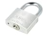 ABUS Vorhangschloss Titalium 64TI/40 4er Pack Torschloss, Spezial-Aluminium, 4er Pack, gehärteter Stahlbügel, ABUS-Sicherheitslevel 5