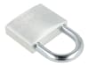 ABUS Vorhangschloss Titalium 64TI/30 Kellerschloss, Spezial-Aluminium, gehärteter Stahlbügel, ABUS-Sicherheitslevel 4