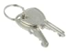 ABUS Vorhangschloss Titalium 64TI/40 Torschloss, Spezial-Aluminium, gehärteter Stahlbügel, ABUS-Sicherheitslevel 6