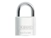 ABUS Vorhangschloss Titalium 64TI/40 Torschloss, Spezial-Aluminium, gehärteter Stahlbügel, ABUS-Sicherheitslevel 6