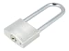 ABUS Vorhangschloss Titalium 64TI/40HB63 Kellerschloss, Spezial-Aluminium, gehärteter Stahlbügel, ABUS-Sicherheitslevel 5