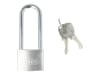 ABUS Vorhangschloss Titalium 64TI/40HB63 Kellerschloss, Spezial-Aluminium, gehärteter Stahlbügel, ABUS-Sicherheitslevel 5