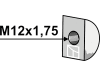 Industriehof® Halbmondkeil Gewinde M 12 x 1,75, für Oberfeder Kultizinken Lemken, Einböck, Hatzenbichler, Steketee, 101.901.03