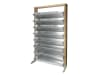 bellissa Vertikales Hochbeet INALTO L8 100 x 32 x 180 cm  silver; natur aus Qualitätsstahl, Füllmenge 290 l