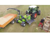 Heizohack® Häcksler "HM 8-400" handbeschickt, mit Fahrwerk, Dreipunktanbau