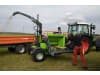 Heizohack® Häcksler "HM 8-400" handbeschickt, mit Fahrwerk, Dreipunktanbau