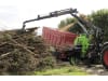 Heizohack® Häcksler "HM 8-400 K" kranbeschickt, mit Fahrwerk, Zugdeichsel
