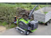 Heizohack® Häcksler "HM 6-300 VM" handbeschickt, mit Fahrwerk