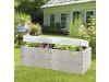 JUWEL Hochbeet Timber Anzucht-Set 2 in1 nordic wood 60 x 52 x 130 cm mit hochwertiger Holzoptik