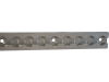 TRAILER POOL Airlineschiene aufgesetzt, quadratisch, 2.000/3.000 x 34 x 9,6 mm, Aluminium, für Ladungssicherung PKW-Anhänger, LKW, Wohnmobil