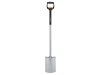 Fiskars Xact Telescopic Spaten rund   
