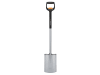 Fiskars Xact Telescopic Spaten rund   