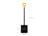 Fiskars Solid+ Betonschaufel   
