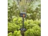 Gardena Micro-Drip-System Viereckregner OS 90  1x Viereckregner, 1x Verschlusskappe Tröpfchenbewässerung zur Bewässerung für Pflanzflächen 13325-20