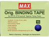 MAX® Bindeband 15 PVC  blau 10 Rollen 