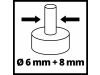 EINHELL Professional Akku-Oberfräse /-Kantenfräse TP-RO 18 Set Li BL - Solo  
