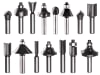 EINHELL Oberfräsen-Zubehör Router bit set 8 mm 15 pcs.  