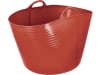 KERBL Aufbewahrungs- und Transportbehälter "FlexBag" 60 l, rot, Kunststoff, mit zwei Griffen, 326197