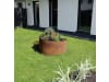 bellissa Kräuterspirale Corten 130 x 140 x 80 cm  braun Füllmenge Erde 900 l besonders witterungsbeständig, Füllmenge 900 l