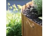 bellissa Kräuterspirale Corten 130 x 140 x 80 cm  braun Füllmenge Erde 900 l besonders witterungsbeständig, Füllmenge 900 l