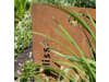 bellissa Kräuterspirale Corten 130 x 140 x 80 cm  braun Füllmenge Erde 900 l besonders witterungsbeständig, Füllmenge 900 l