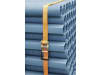 KERBL Zurrgurt 15 m x 50 mm, 2-teilig, Spitzhaken, Ratsche, orange, 37160