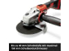 EINHELL Professional Akku-Winkelschleifer AXXIO 18/150  