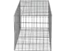 bellissa Profi-Spiralgabione 100 x 50 x 50 cm  silver , Füllmenge 400 kg
