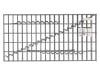 bellissa Profi-Spiralgabione 100 x 50 x 50 cm  silver , Füllmenge 400 kg