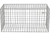 bellissa Profi-Spiralgabione 100 x 50 x 50 cm  silver , Füllmenge 400 kg