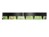 bellissa Rasenkante Spina 2er-Set Stahlblech anthrazit 103 x 16 cm 