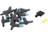 Gardena Micro-Drip-System Reihentropfer  10x Reihentropfer; 1x Verschlusskappe, 1x Reinigungsnadel  Bewässerung für Topfpflanzen 13317-20