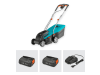 Gardena Akku-Rasenmäher PowerMax 32/36V P4A Ready-To-Use Set 200  inkl. Akkus und Ladegerät