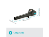 Gardena Akku-Bläser PowerJet 18V P4A   14890-55