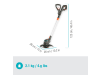 Gardena Akku-Trimmer ComfortCut 23/18V P4A solo  Rasentrimmer, Freischneider