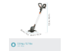 Gardena Akku-Trimmer ComfortCut 23/18V P4A Ready-To-Use Set  Rasentrimmer, inkl. Akku und Ladegerät, Freischneider