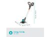 Gardena Akku-Trimmer EasyCut 23/18V P4A Ready-To-Use Set  Rasentrimmer, inkl. Akku und Ladegerät, Freischneider