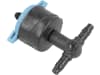 Gardena Micro-Drip-System Regulierbarer Reihentropfer druckausgleichend  5x Reihentropfer, 1x Verschlusskappe  Bewässerung für Topfpflanzen 13314-20