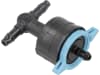 Gardena Micro-Drip-System Regulierbarer Reihentropfer druckausgleichend  5x Reihentropfer, 1x Verschlusskappe  Bewässerung für Topfpflanzen 13314-20