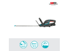Gardena Akku-Heckenschere ComfortCut 50/18V P4A, Ready-To-Use Set  Strauchschere, Gartenschere